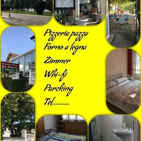Guest House Pizzeria Pazza Da Gianni Stein Am Rhein Exterior foto