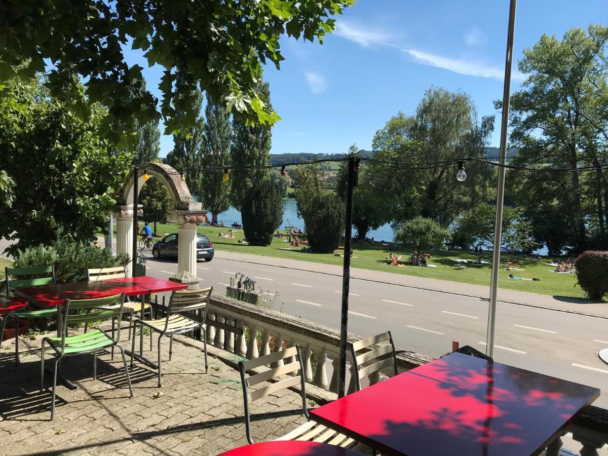 Guest House Pizzeria Pazza Da Gianni Stein Am Rhein Exterior foto