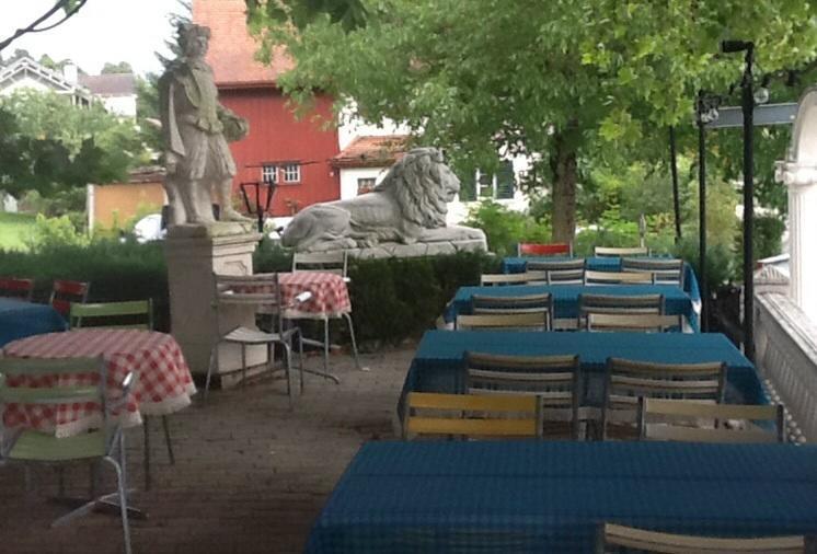 Guest House Pizzeria Pazza Da Gianni Stein Am Rhein Exterior foto