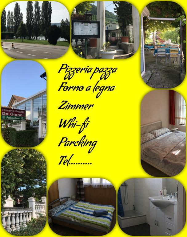 Guest House Pizzeria Pazza Da Gianni Stein Am Rhein Exterior foto